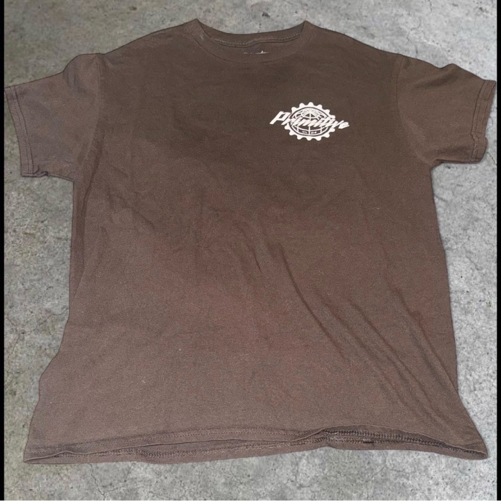 Primitive Dark Brown Tee